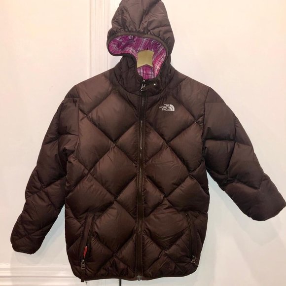 New with tags, authentic
North Face Girls Jacket Reversible Brown/ pink - Picture 2 of 6